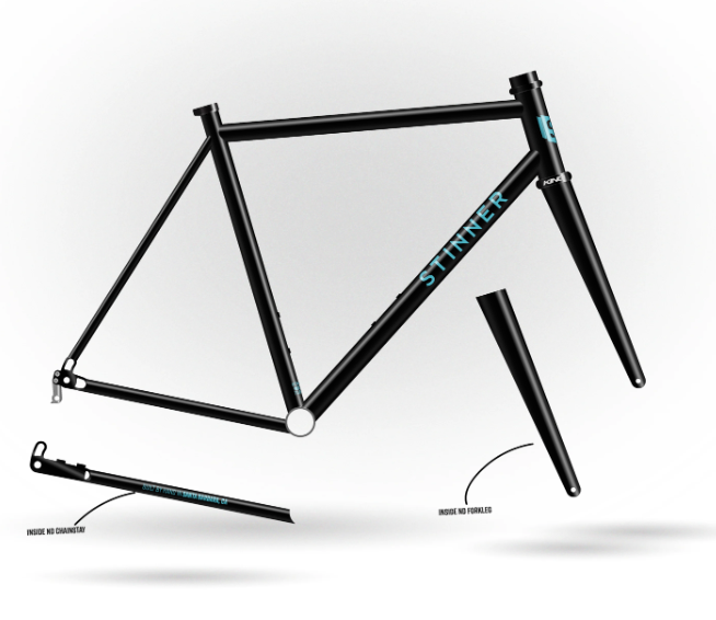 Stinner Gibraltar Titanium Frameset